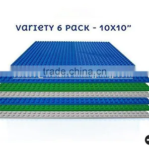 Silicone Building Blocks Toys Base Plate/Silicone Brick Building Play Mat thumbnail-2