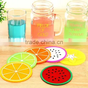 Silicone OEM Coaster,round Shape Mats for Wine Glasses thumbnail-2