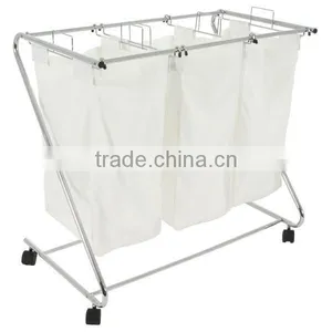 Triple Compartement Laundry Hamper thumbnail-1