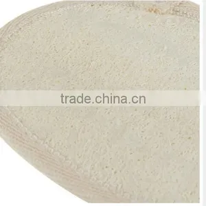 Cy293 Natural Luffa and Terry Cloth Materials Loofa Sponge Scrubber Brush Close Skin For Men and Women Exfoliating Loofah Pads thumbnail-5