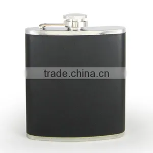 2016 New Leather Wine Bottle, 304 Hip Flask Stainless Steel Hip Flask thumbnail-1