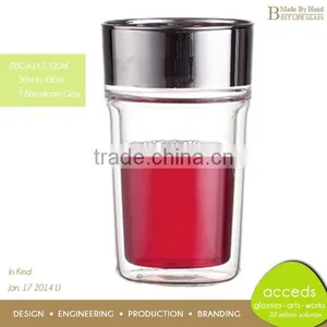 Unique Borosilicate Glass Double Wall Thermos Cup thumbnail-1
