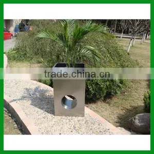 FO-9017 Stainless Steel Flower Pot Garden Planter thumbnail-1