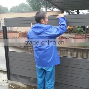 WPC Wall Fence Panel for Composite Fence Better Than Plastic Fence Panel thumbnail-5