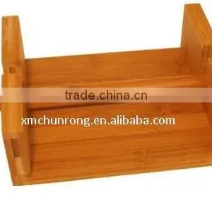 Functional Kitchen Bamboo Napkin Holders Wholesale thumbnail-1