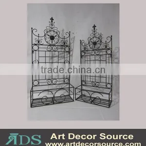Vintage Decorative Metal Wall Shelf thumbnail-1