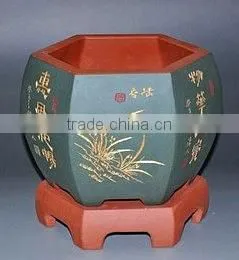 Wuxi Special Design Flowerpot Made of Purple Clay thumbnail-1