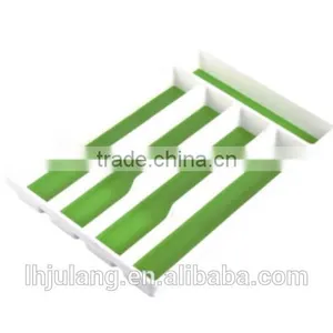 Plastic Rectangle Storage Shelf Divider/Plastic Cutlery Shelf Divider thumbnail-2