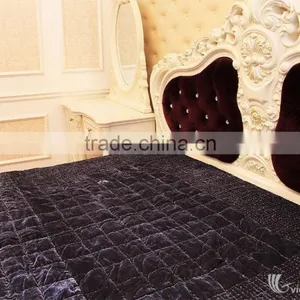 Hand Embroidered Blanket and Pillowcases, Fashionable Colours and Designs, 100% Handmade in Vietnam thumbnail-2
