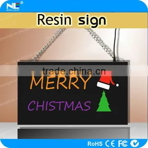 High Brightness LED Resin Sign Customized LED Display Board for Advertising Open Sign thumbnail-2