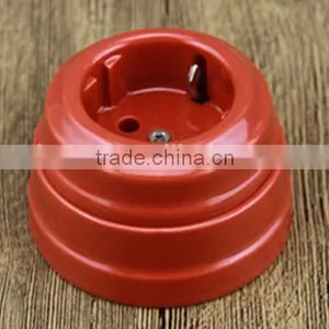 Different Types of European ru Ceramic Porcelain Power Universal 2-gang Pop up Sockets thumbnail-4