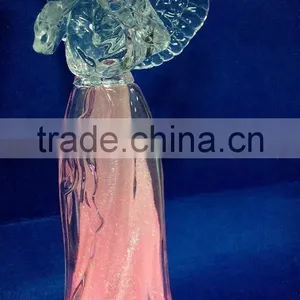 2015 Dongguan 10 Inch Acrylic Hollow Angel With LED Light thumbnail-3