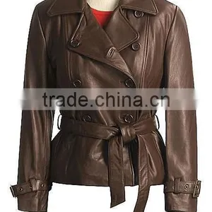 Leather Ladies Jacket thumbnail-5