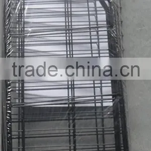 Suitable for Holding 16 Pair Shoes 4 Tier Steel Tube Black or Whte Wire Shoe Rack thumbnail-3
