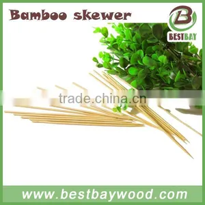 Kabob Skewer Bamboo Barbecue Skewer Dia3.0mm Bamboo Skewer 100pcs per Bag thumbnail-3