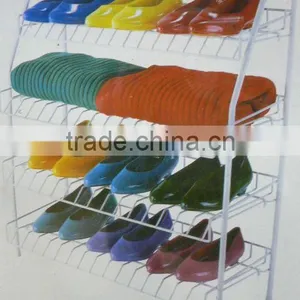 127-49 4-tier Metal Shoe Rack thumbnail-1