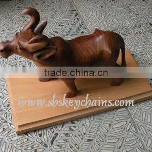 Wooden Cow Desktop Model thumbnail-1