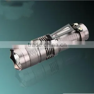 3 Years Free Warranty Powerful Aluminum Rechargeable Led Flashlight or Led Electric Torch YM-8604 thumbnail-1