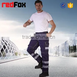 Multi Pockets Workwear hi Vis Safety Cargo Pants thumbnail-3