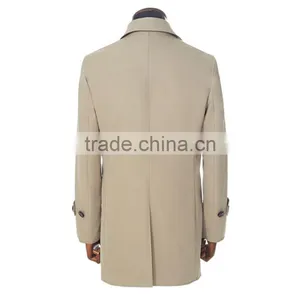 Offwhite Color Casual Design Coats for Men Winter Coat thumbnail-3