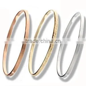 Tri Color Bangles, Gold Plated Bangle, Machine Cut Bangle, Fashionable Bangle, Jewelry Manufacturers thumbnail-3