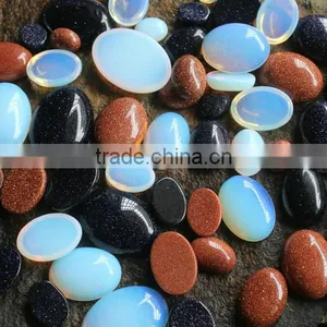 Unique Triangle Fans Natural Moss Agate Charms Diy Triangle Fans Agate Jewelry Accessories Wholesale thumbnail-2