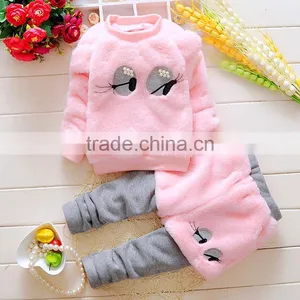 Pure Cotton Children Frock Design Kids Clothes Fashion Children Colorful Kids Cotton Clothing Sets thumbnail-2