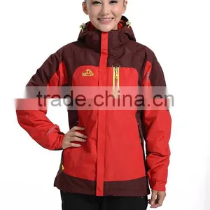 OEM Sports Wear Ladies Windproof Waterproof Breathable Outdoor Jacket thumbnail-2