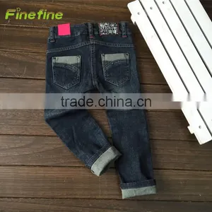 Wholesale Kids Jeans New Model Baby Clothes Kids Jeans Pants thumbnail-2