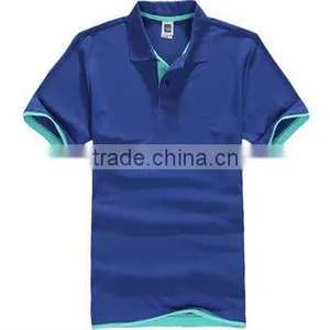 Custom News Design 100% Cotton Two Color Short Sleeve Polo Shirt Bosco Sport Shirt Couple Slim Shirts Design for Lovers thumbnail-5