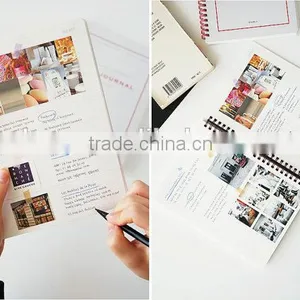 Full Color Printing Cardboard Sprial Binding Notebook ,cheap Office/school Supplies Custom thumbnail-3