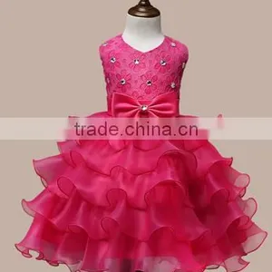 2014 New Children Clothing Polka Dot Summer Dress Vintage Baby Girls Dresses Black/White 3-10 Years 19859 thumbnail-6