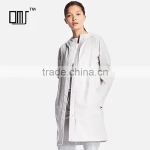 All-weather Style Blocktech Waterproof Windproof Long Jacket Women's thumbnail-1