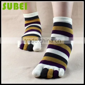2015 High Quality Thin Summer Fashion Female Five Fingers Socks,Pure Cotton Breathable and Anti-Bacterial Toe Scoks thumbnail-3