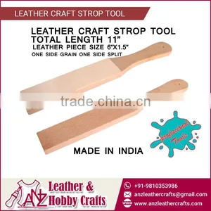 Leather Craft STROP Tool With One Side Grain and One Side Split thumbnail-1