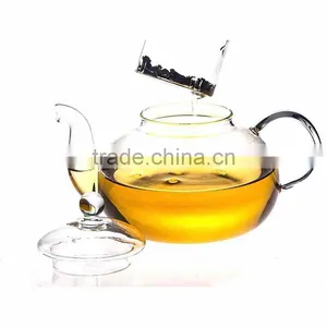 2016 Wholesale Price 1000ML Heat Resistant Glass Teapot With Infuser Coffee Tea Leaf Herbal thumbnail-3