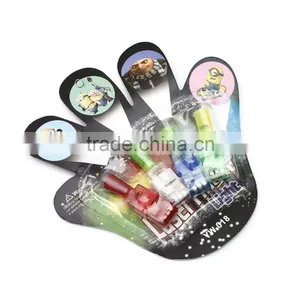 LED Flashing Ring Customized Projection Finger Rings Laser Rings Party Favor thumbnail-1