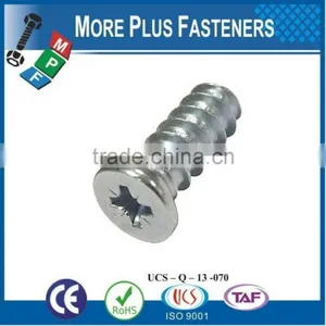 Made in Taiwan Flat Countersunk Head Euro Screw thumbnail-5