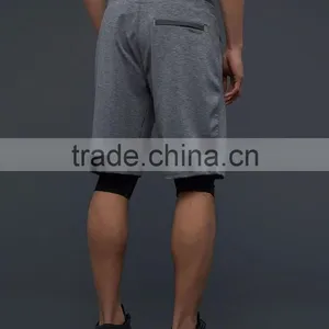 Good Quality Training Gym Mens Wholesale Sweat Shorts thumbnail-2