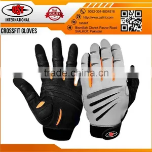 Leather CrossFit Gloves Workout Gloves Full Finger thumbnail-5
