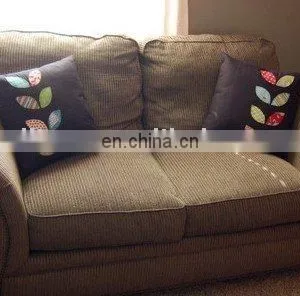 Cushion Cover With Appliqued Leaves thumbnail-1