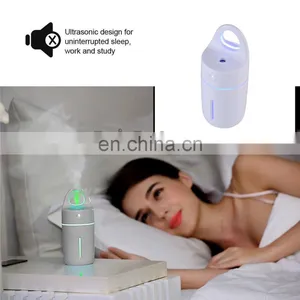 Desktop Cup Night Light USB Car Air Purifier, Mini Humidifier Car Air Freshener, Car Air Purifier Ionizer Oxygen Bar thumbnail-5