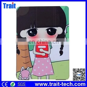 Cute Xiaoxi Pattern Smart Stand Leather Case for IPad Air,For Ipad Air Case thumbnail-1