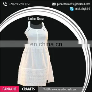 2017 Women Long One Piece White Dress thumbnail-1