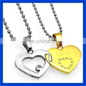 Top Sales Heart Lock Stainless Steel Pendant thumbnail-1
