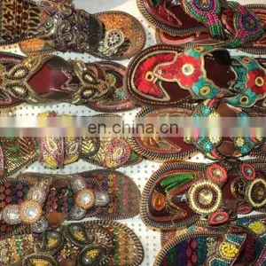 BEADED WORK NEW EMBRODIERY MIX MODELS SHOES PACK OF 50 PAIRS thumbnail-4