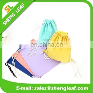 Custom Different Size Cheap Drawstring Canvas Bag thumbnail-2