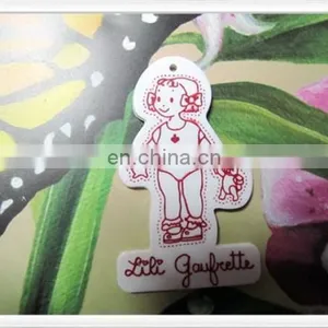 Clothing Shape With Custom Design Card Inserted Blank Acrylic Keychain thumbnail-2