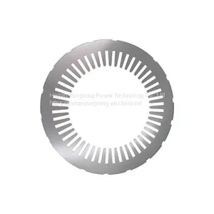 Electric Motor Rotor Generator Lamination Iron Cores Silicon Steel Stamping Sheet Iron Cores thumbnail-1