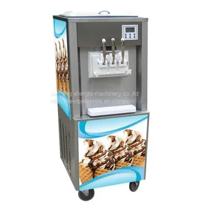 Commercial Soft Serve Ice Cream Machine/ Ice Cream Making Machine/ Mini Soft Ice Cream Machine thumbnail-1